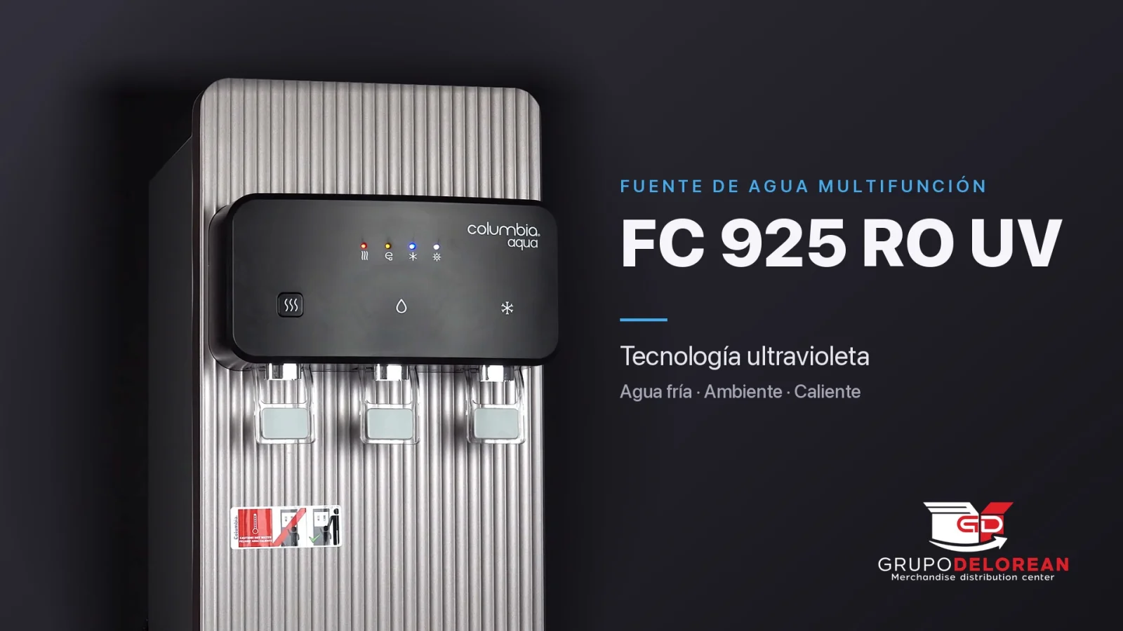 COLUMBIA FC 925 RO UV — portada del vídeo