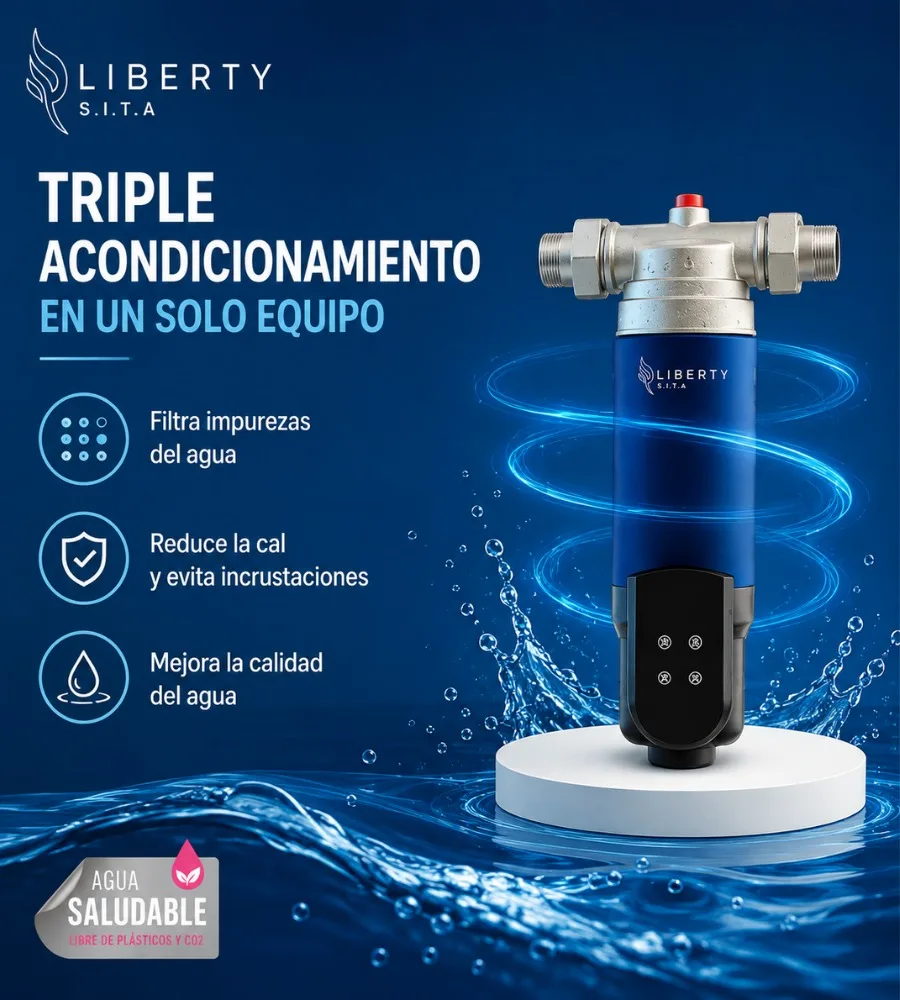 LIBERTY ES — Triple acondicionamiento en un solo equipo