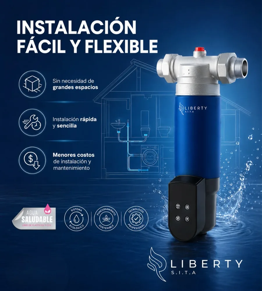LIBERTY ES — Instalación rápida y sin obra