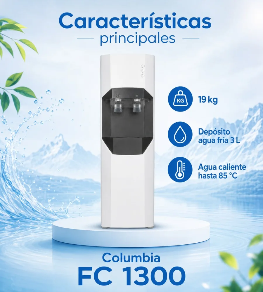 COLUMBIA FC 1300 — Características principales