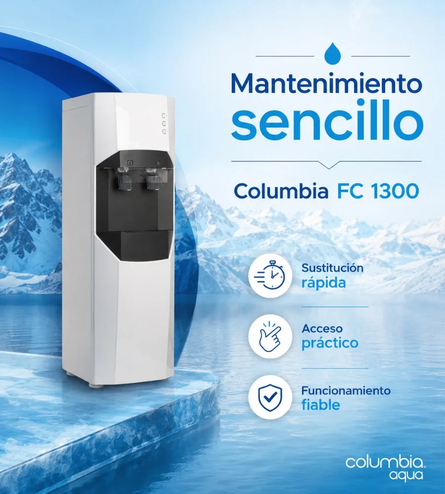 COLUMBIA FC 1300 — Mantenimiento sencillo