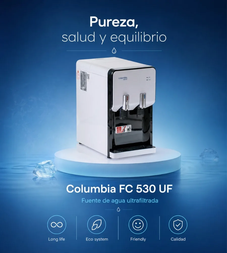 COLUMBIA FC 530 UF — Pureza, salud y equilibrio