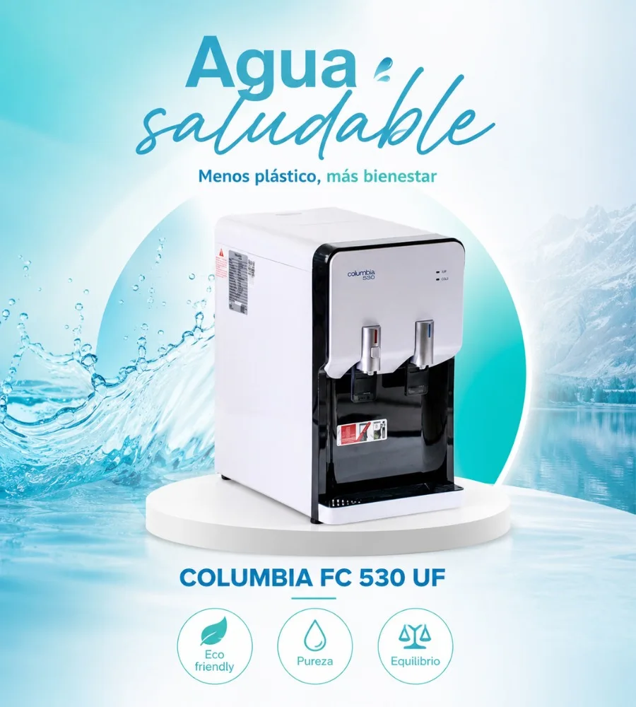 COLUMBIA FC 530 UF — Menos plástico, más bienestar