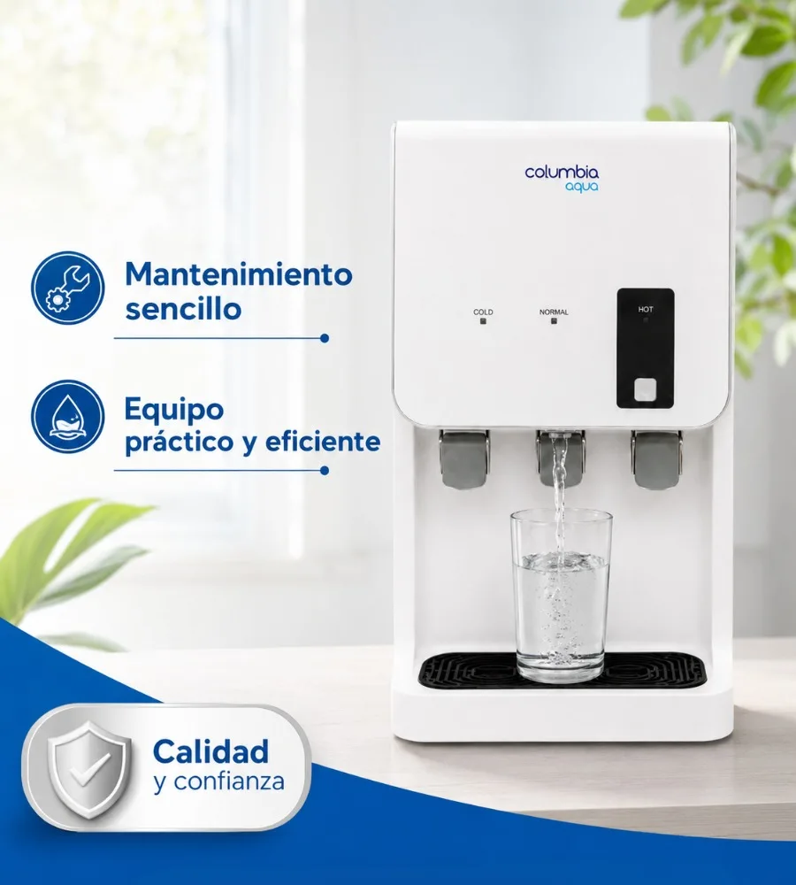 COLUMBIA FC 630 — Mantenimiento sencillo y calidad certificada