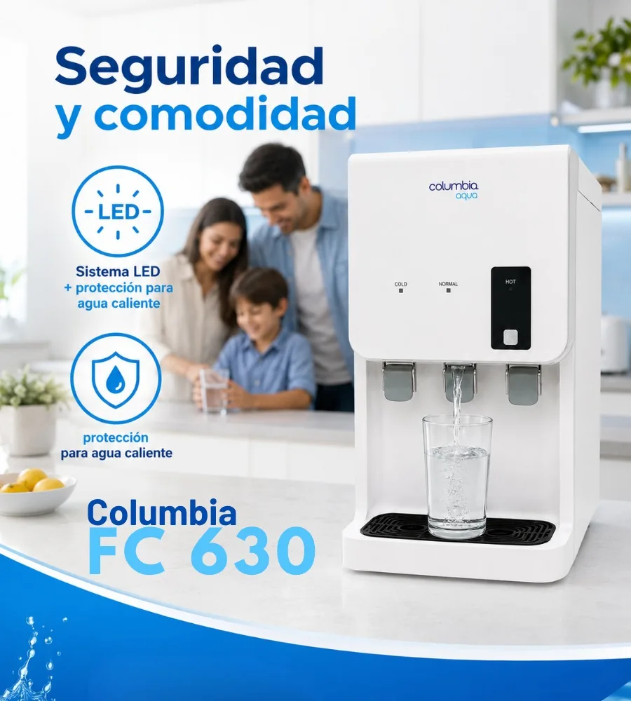 COLUMBIA FC 630 — Seguridad y comodidad con sistema LED