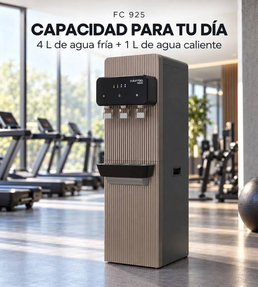 COLUMBIA FC 925 RO UV — Capacidad para todo el día