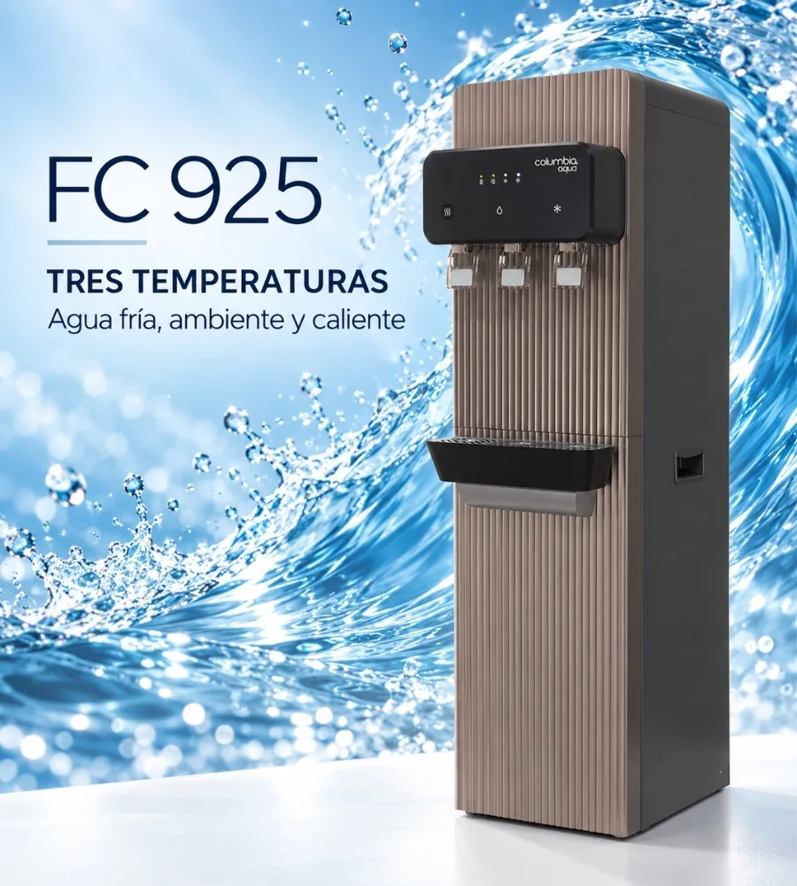 COLUMBIA FC 925 RO UV — Tres pulsadores