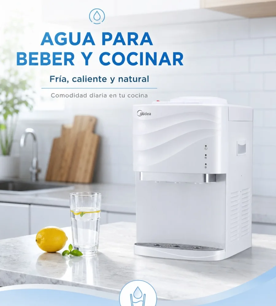 MIDEA ECO1600 — Agua para beber y cocinar