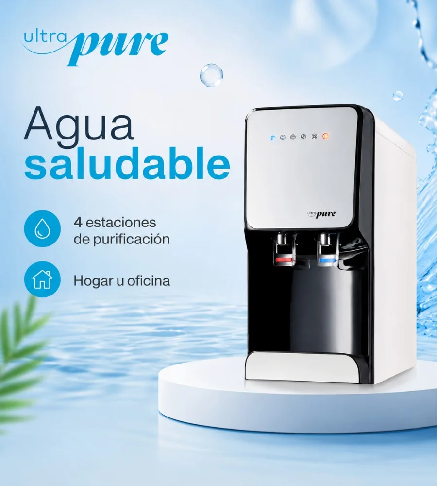 ULTRA PURE — Cuatro estaciones de purificación
