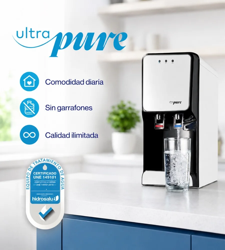 ULTRA PURE — Comodidad diaria sin garrafas