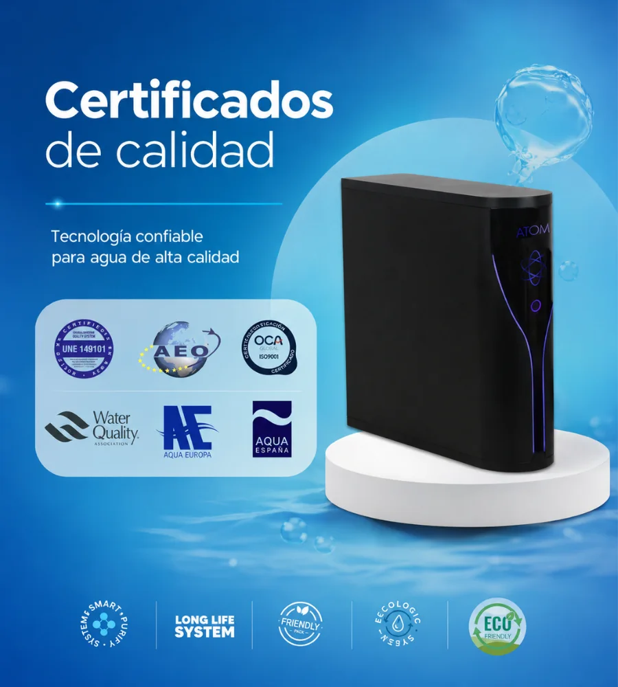 ATOM — Certificados de calidad