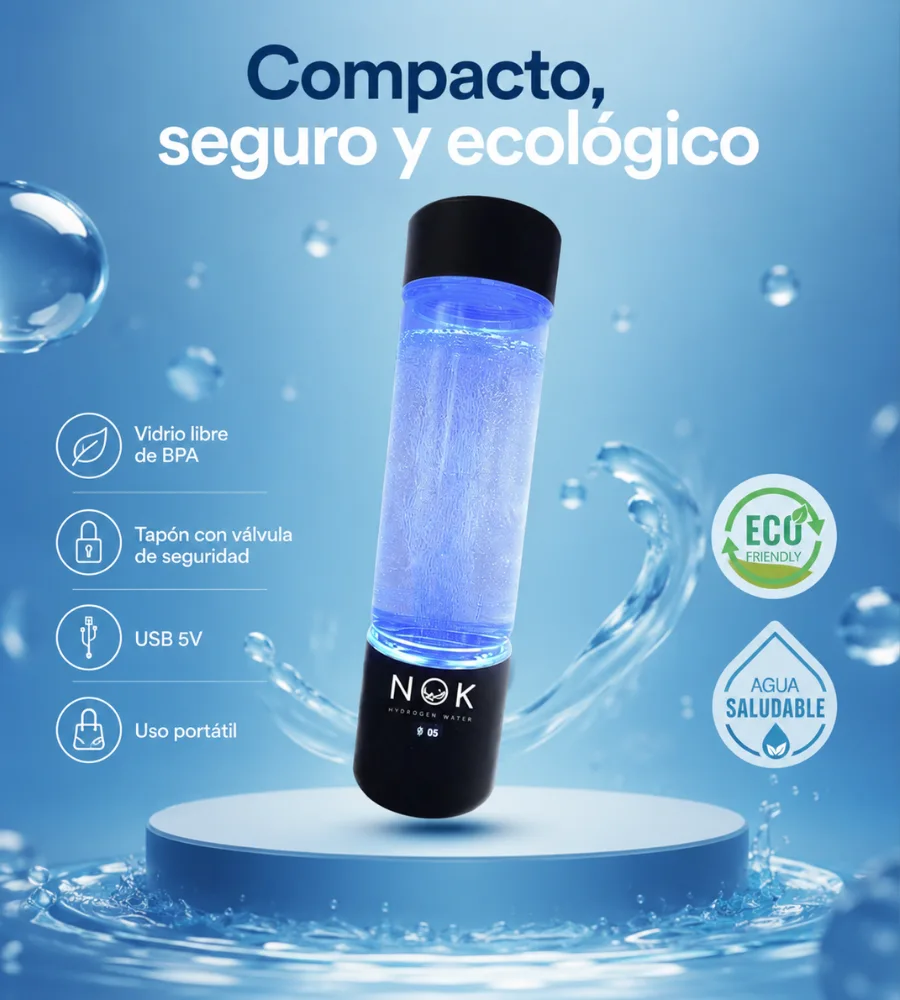 NOK — Tapón con válvula de seguridad y alimentación USB