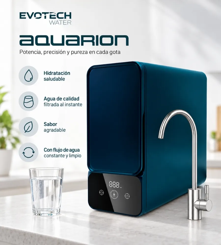 AQUARION — Potencia, precisión y pureza en cada gota