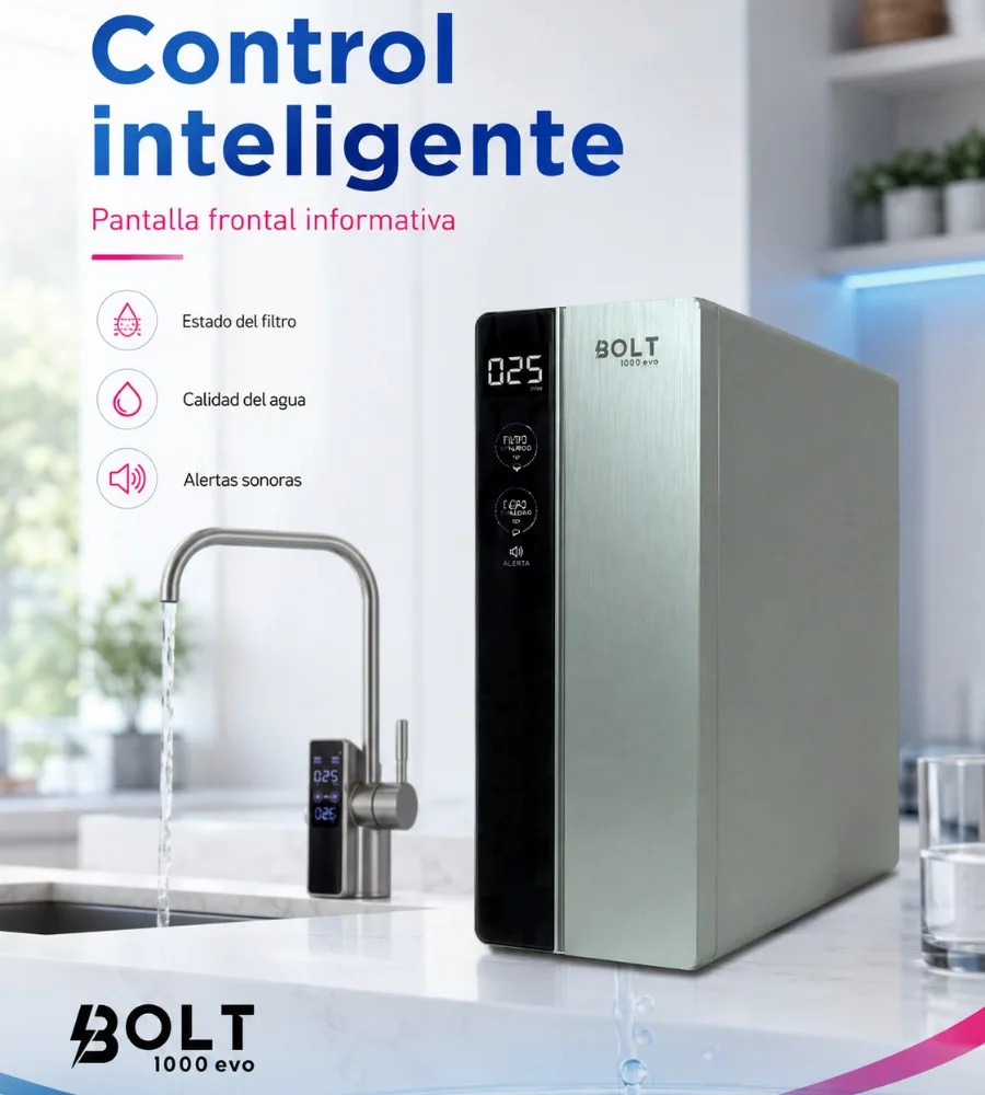 BOLT 1000 EVO — Pantalla frontal informativa