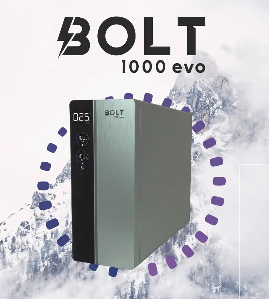 BOLT 1000 EVO — Membrana de 1000 GPD y caudal de 2,4 LPM
