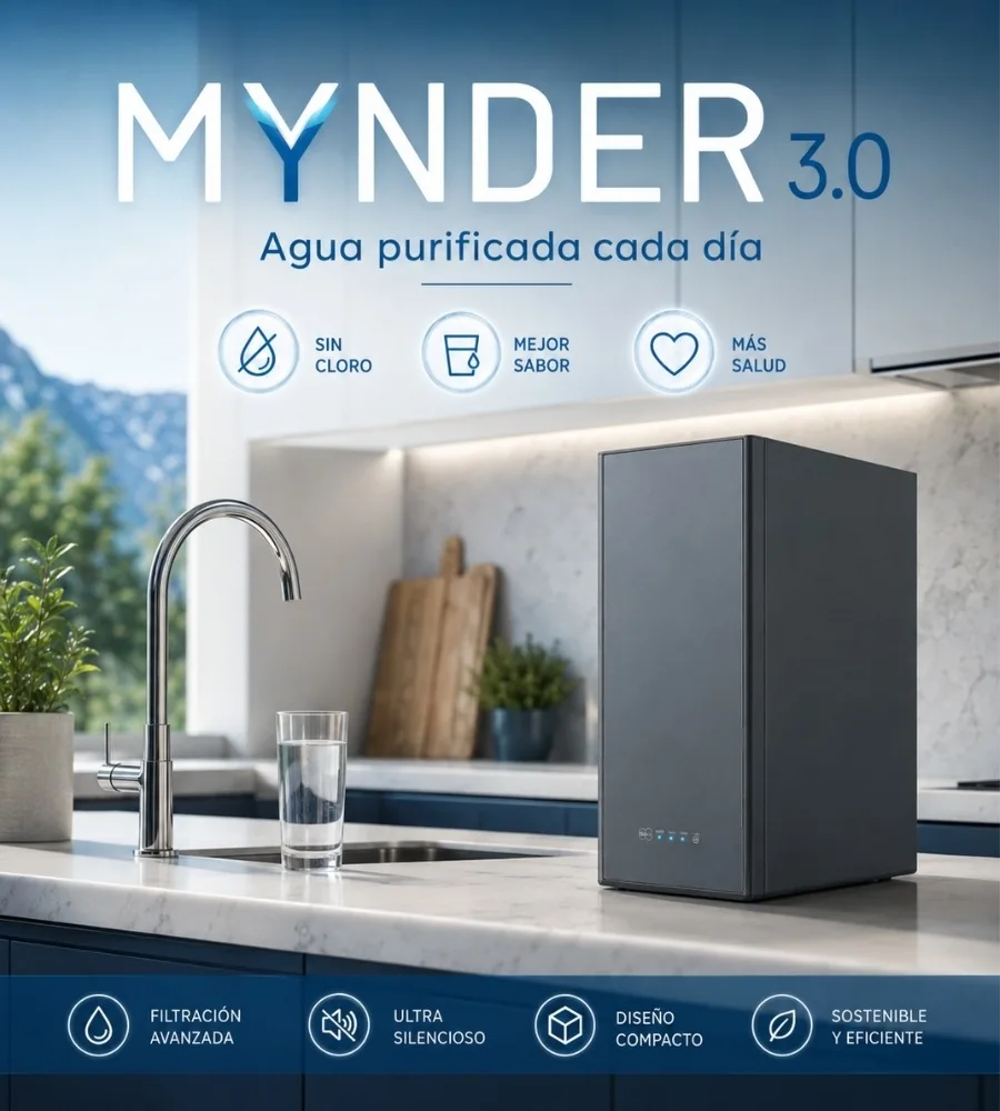 MYNDER 3.0 — Agua purificada cada día