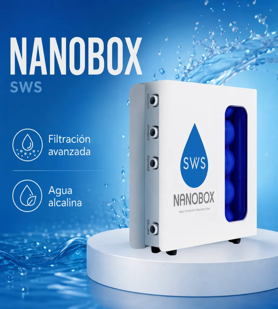 NANOBOX — Filtración avanzada y agua alcalina