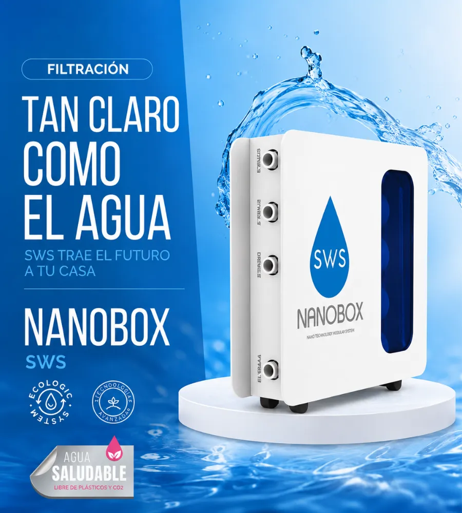 NANOBOX — Filtración modular bajo fregadero