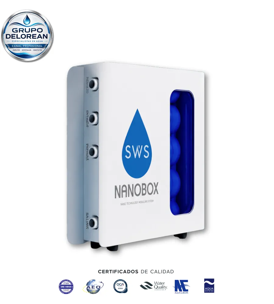 NANOBOX — Sistema de filtración de cinco cilindros