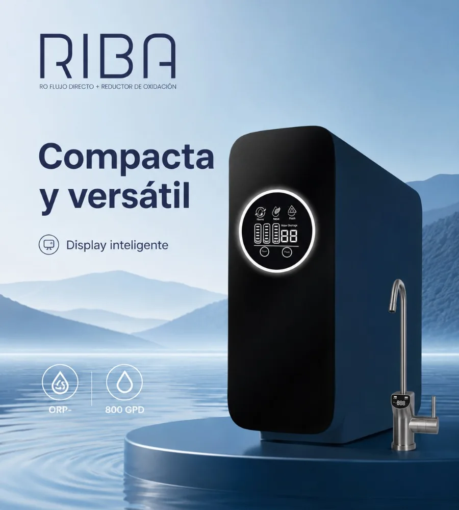 RIBA 800 H2ELITE — Compacta y versátil