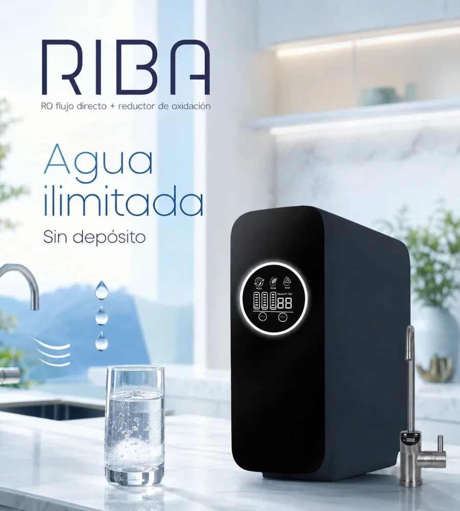 RIBA 800 H2ELITE — Agua ilimitada sin depósito
