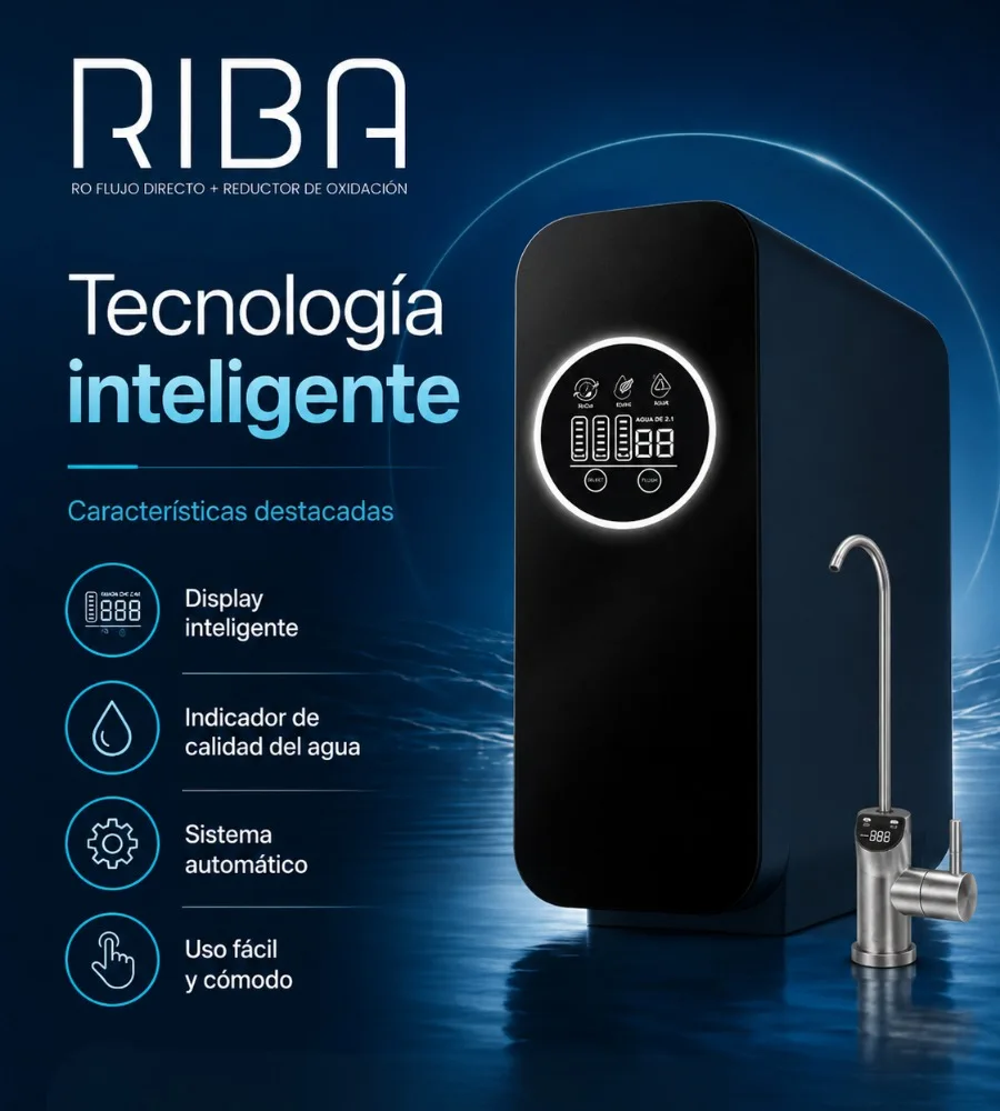 RIBA 800 H2ELITE — Display inteligente