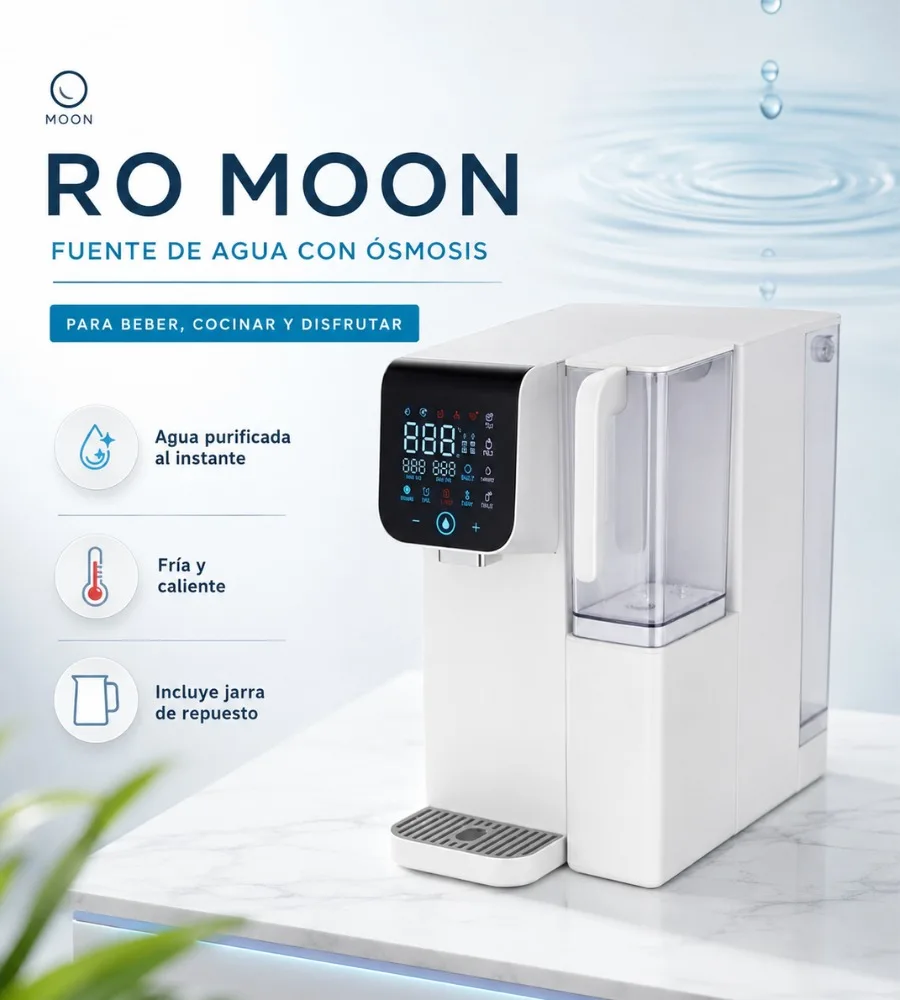 RO MOON — Seis temperaturas y volumen ajustable