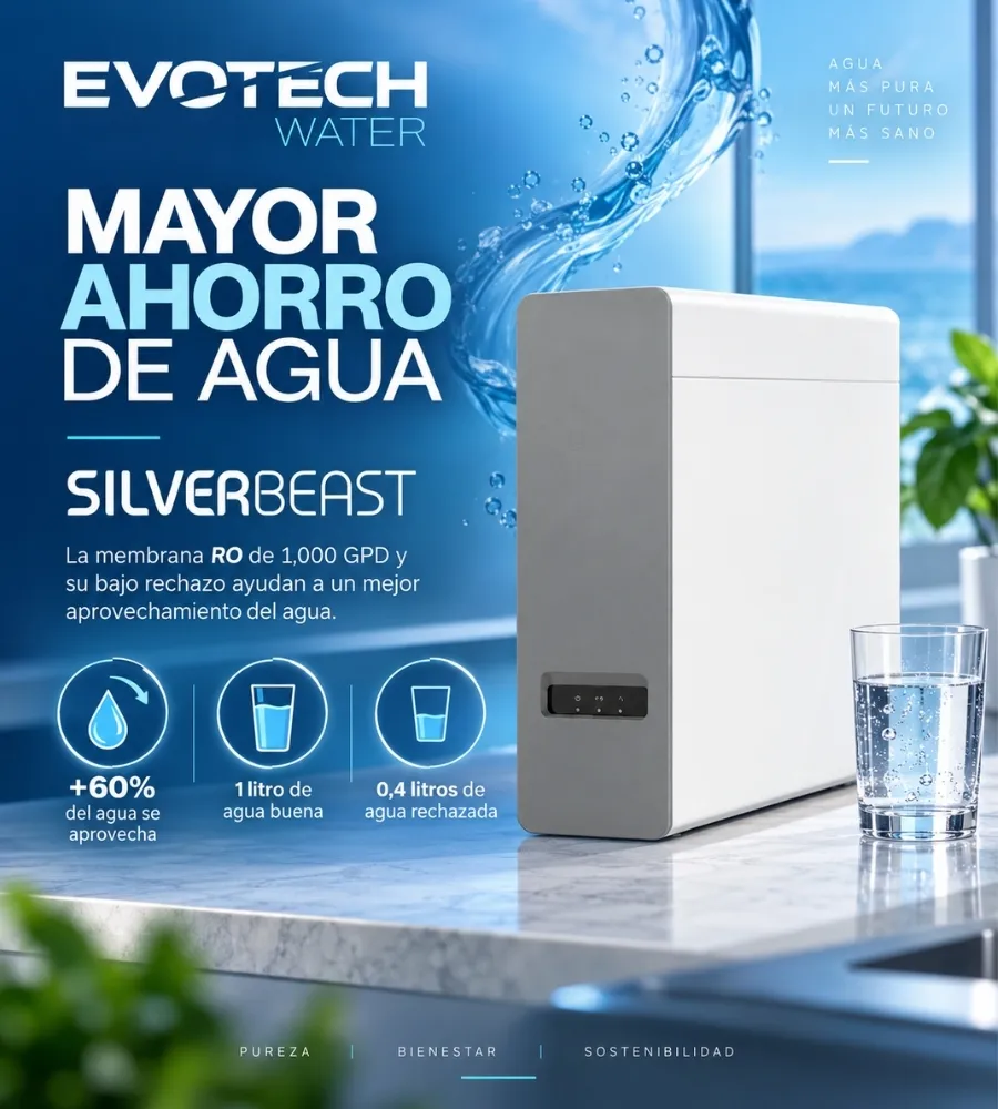 SILVER BEAST — Mayor ahorro de agua