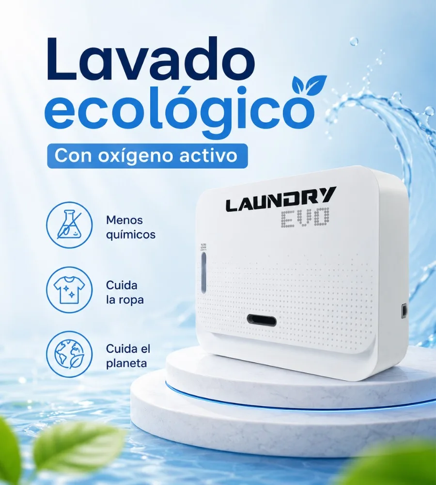 LAUNDRY EVO — Lavado ecológico con oxígeno activo