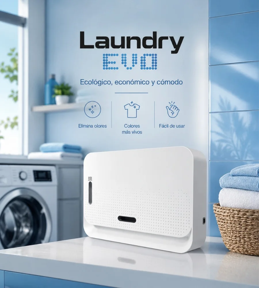 LAUNDRY EVO — Ecológico, económico y cómodo