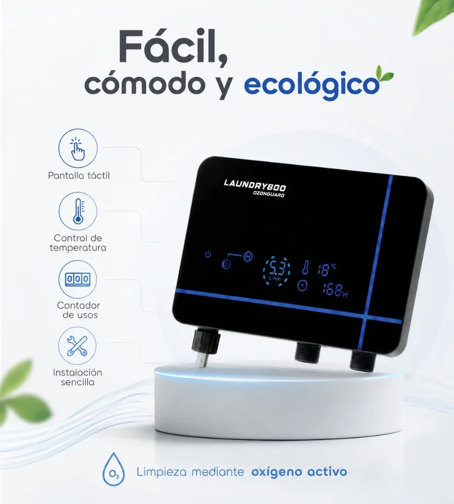 LAUNDRY 800 — Fácil, cómodo y ecológico