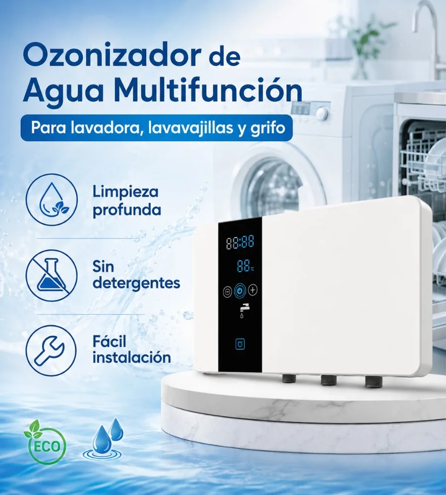 ULTRAWASH — Ozonizador de agua multifunción