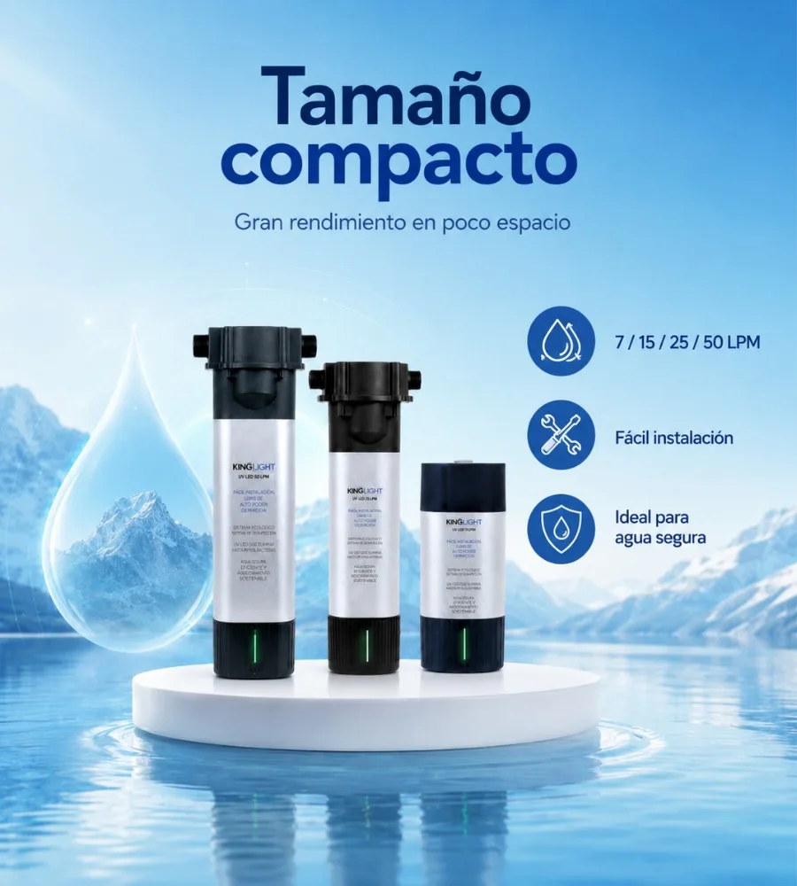 KINGLIGHT UV LED — Tamaño compacto