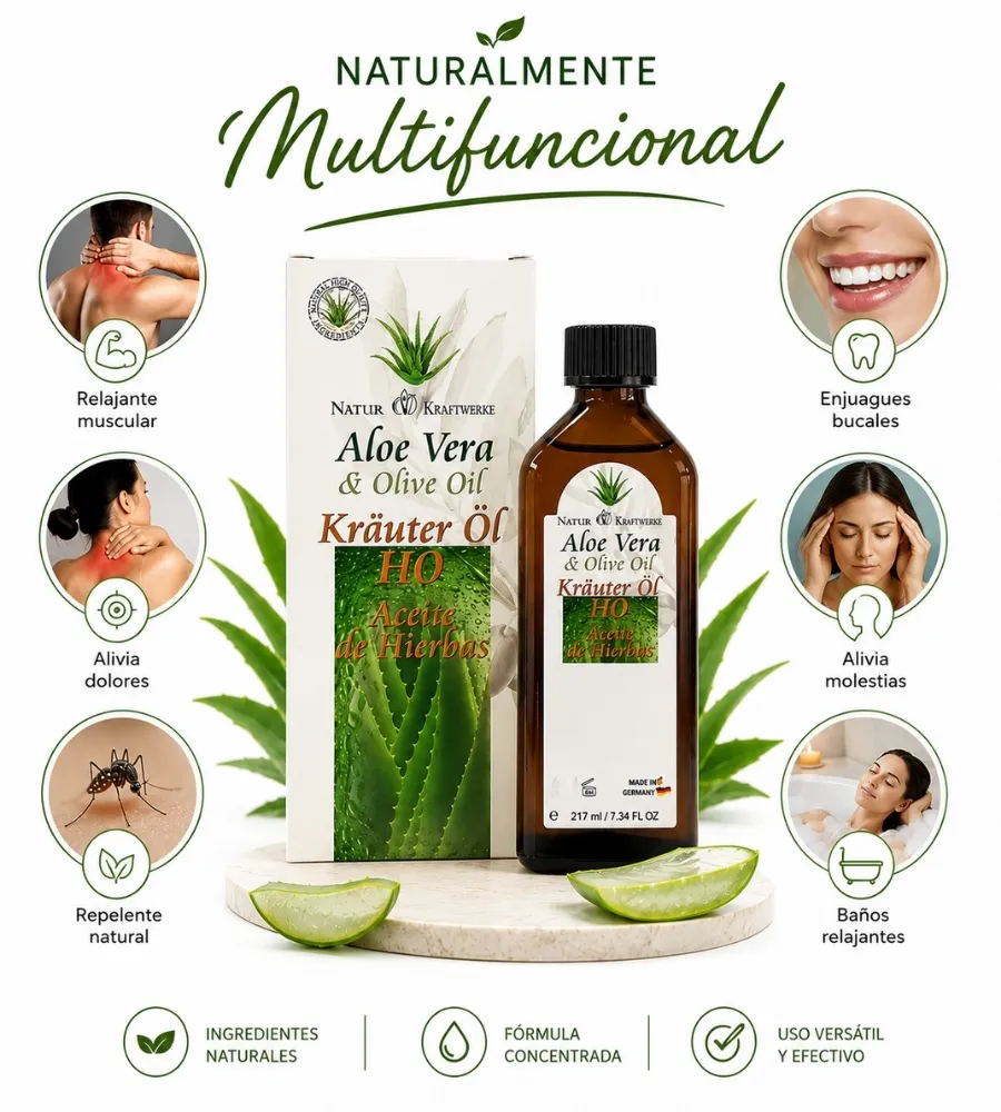 ACEITE 110 HIERBAS KRÄUTER 100 ML — Un aceite para muchos momentos