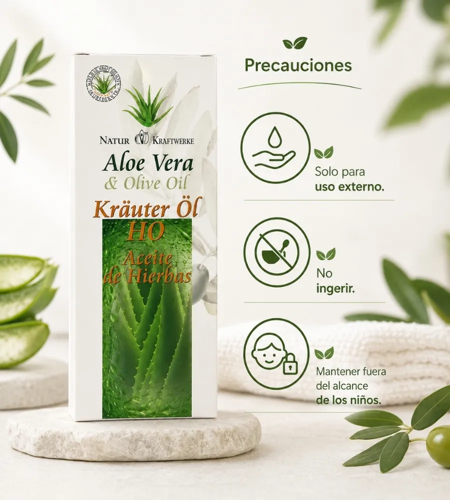 ACEITE 110 HIERBAS KRÄUTER 100 ML — Solo para uso externo