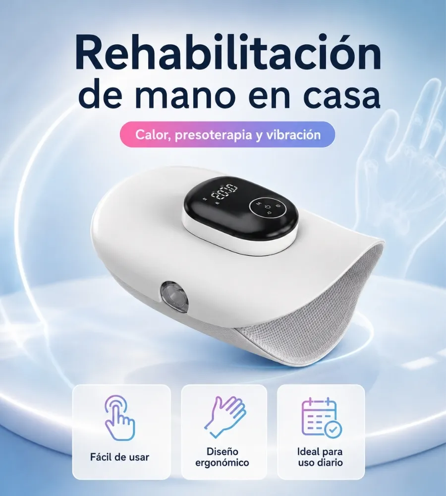 ARTROSISTOP MANO — Calor, presoterapia y vibración