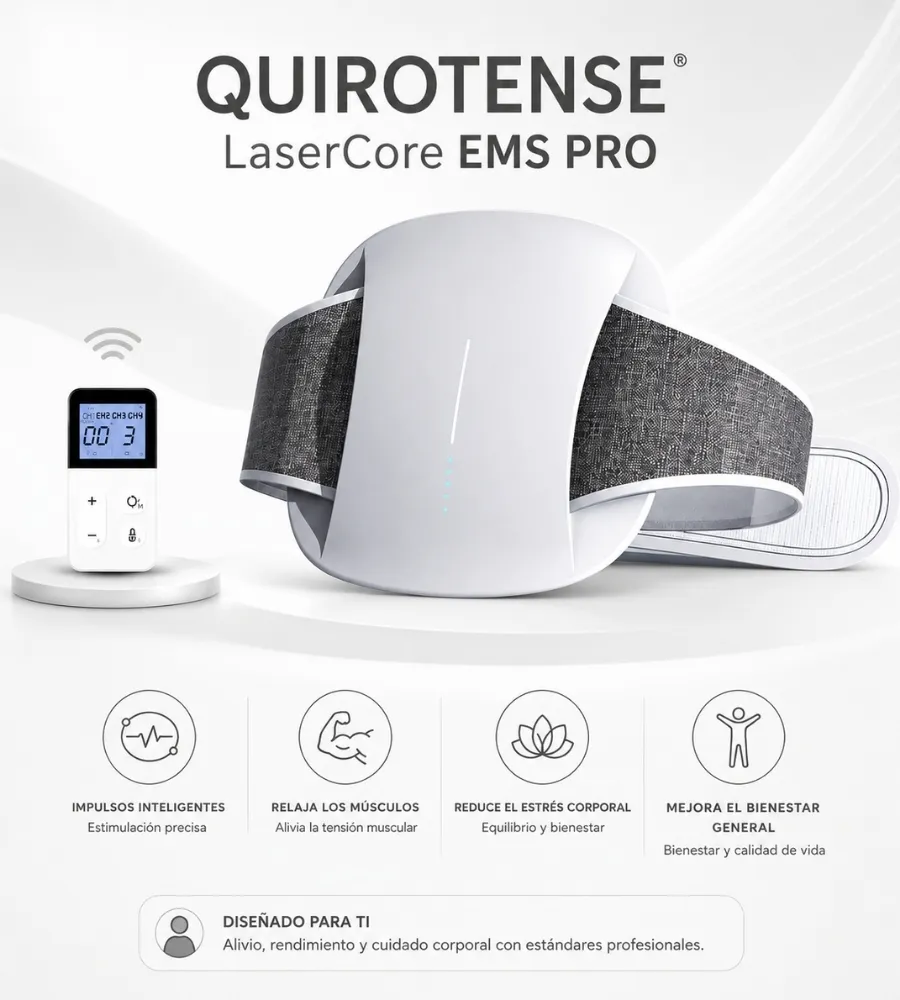 QUIROTENSE LASERCORE EMS PRO — Diseñado para ti