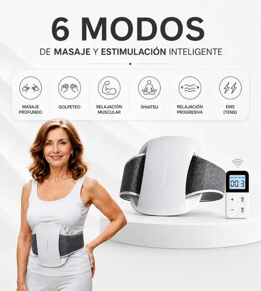 QUIROTENSE LASERCORE EMS PRO — De masaje y estimulación inteligente