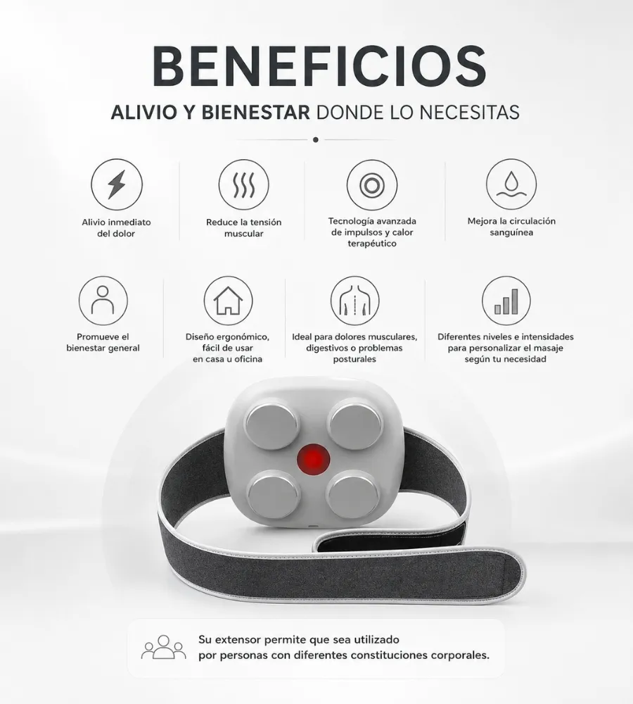 QUIROTENSE LASERCORE EMS PRO — Alivio y bienestar donde lo necesitas