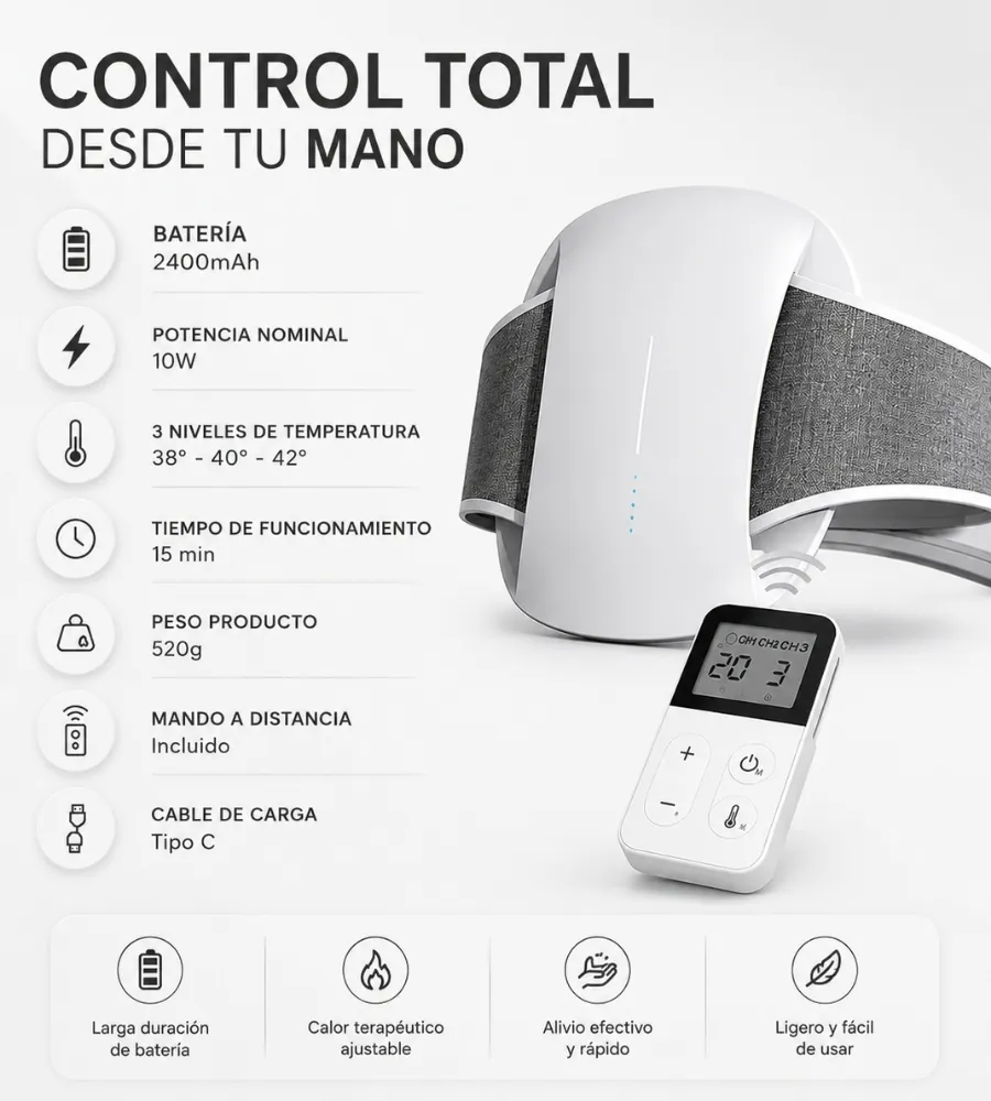 QUIROTENSE LASERCORE EMS PRO — Desde tu mano
