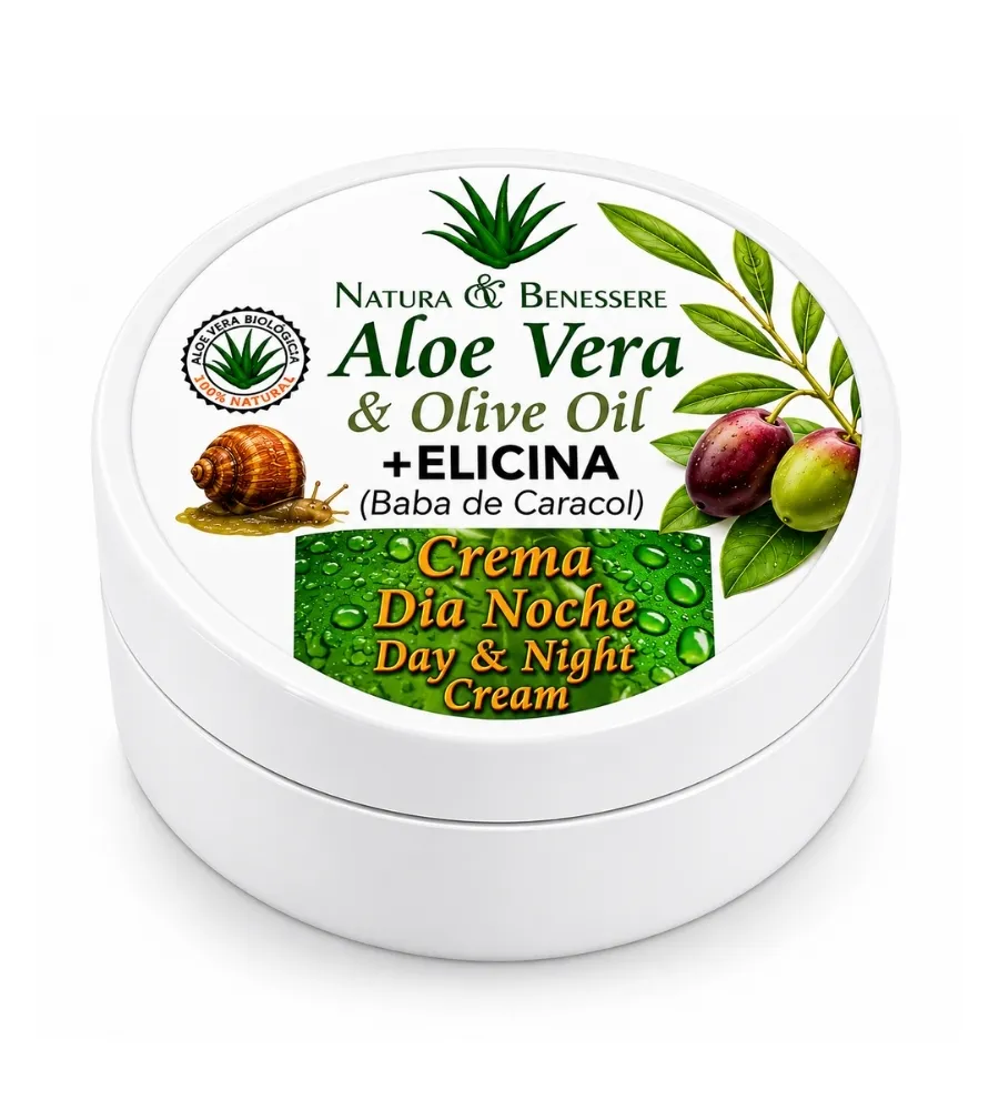 CREMA BABA DE CARACOL + ELICINA ALOE VERA