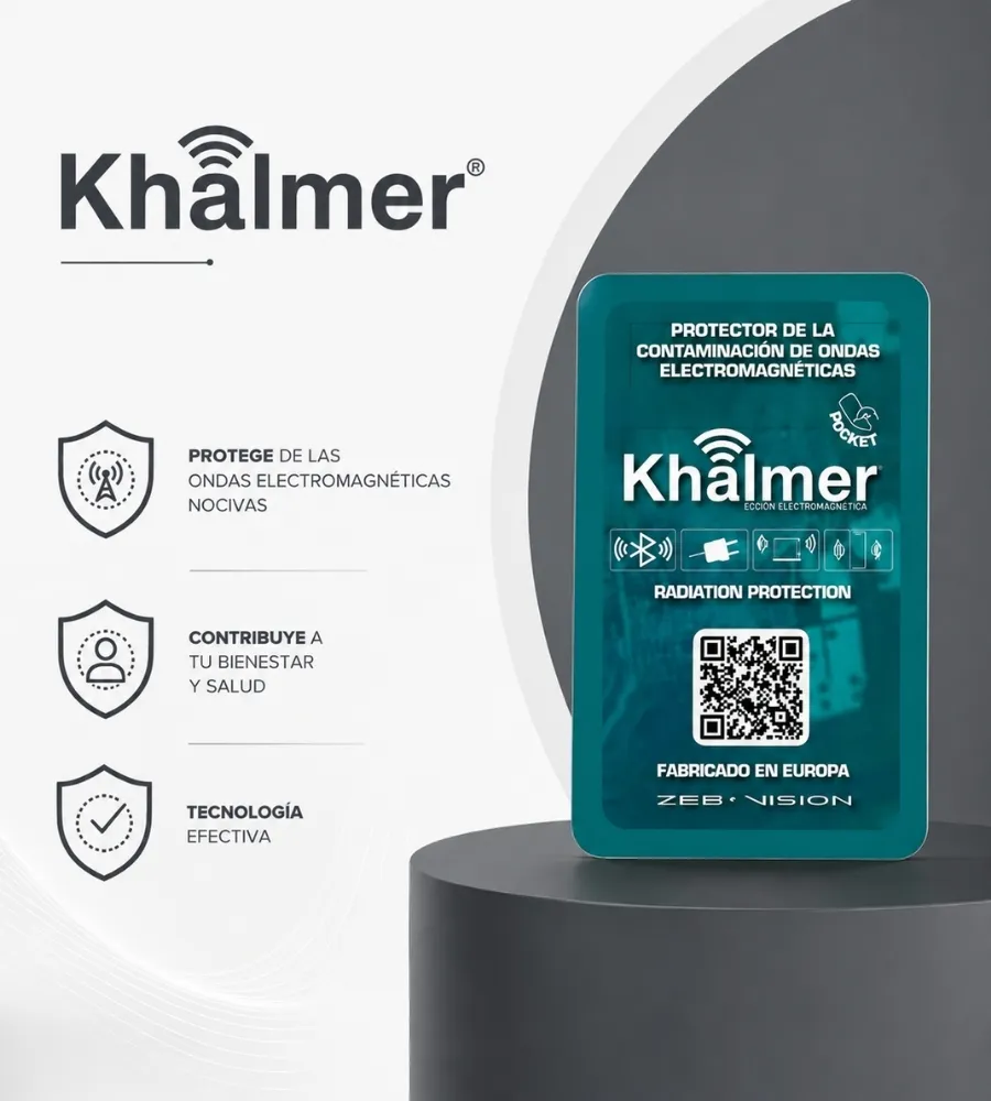 SCUDO KHALMER — Protector de la contaminación de ondas electromagnéticas