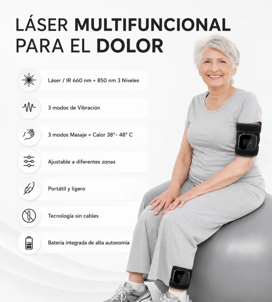 LÁSER MULTIFUNCIONAL — Ajustable a diferentes zonas