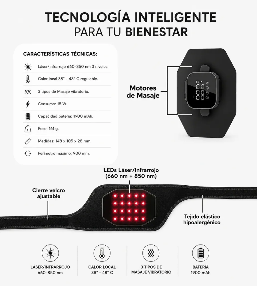 LÁSER MULTIFUNCIONAL — Características técnicas