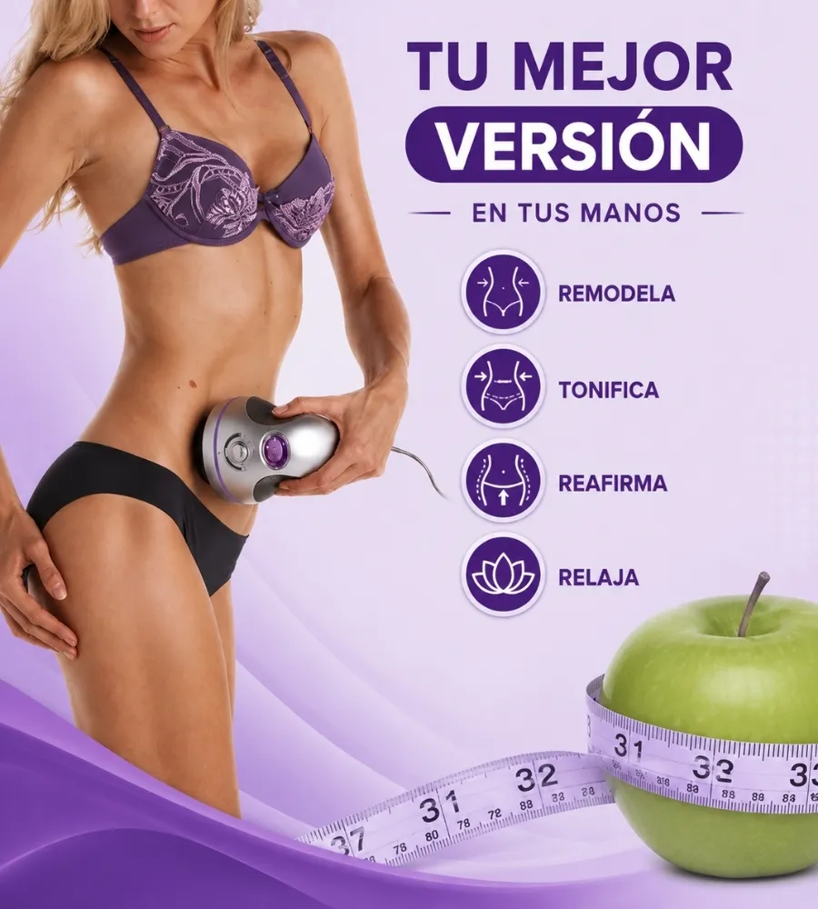 MASAJEADOR CORPORAL — Remodela, tonifica, reafirma y relaja
