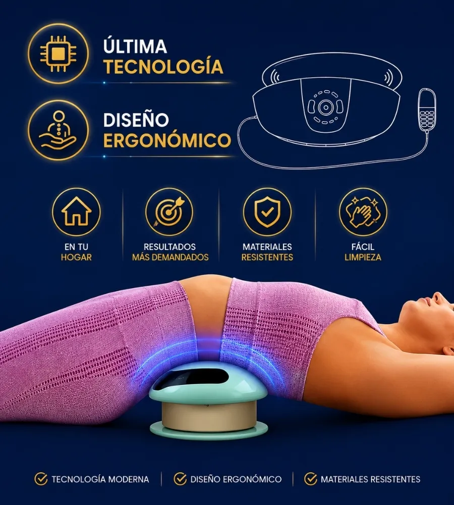 PHYSIO MASS LUMBAR — Diseño ergonómico