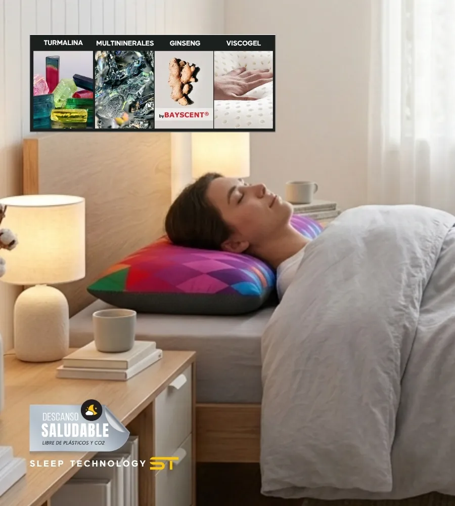 ALMOHADA BIOELEKTRO TURMALINA — Lo que lleva dentro