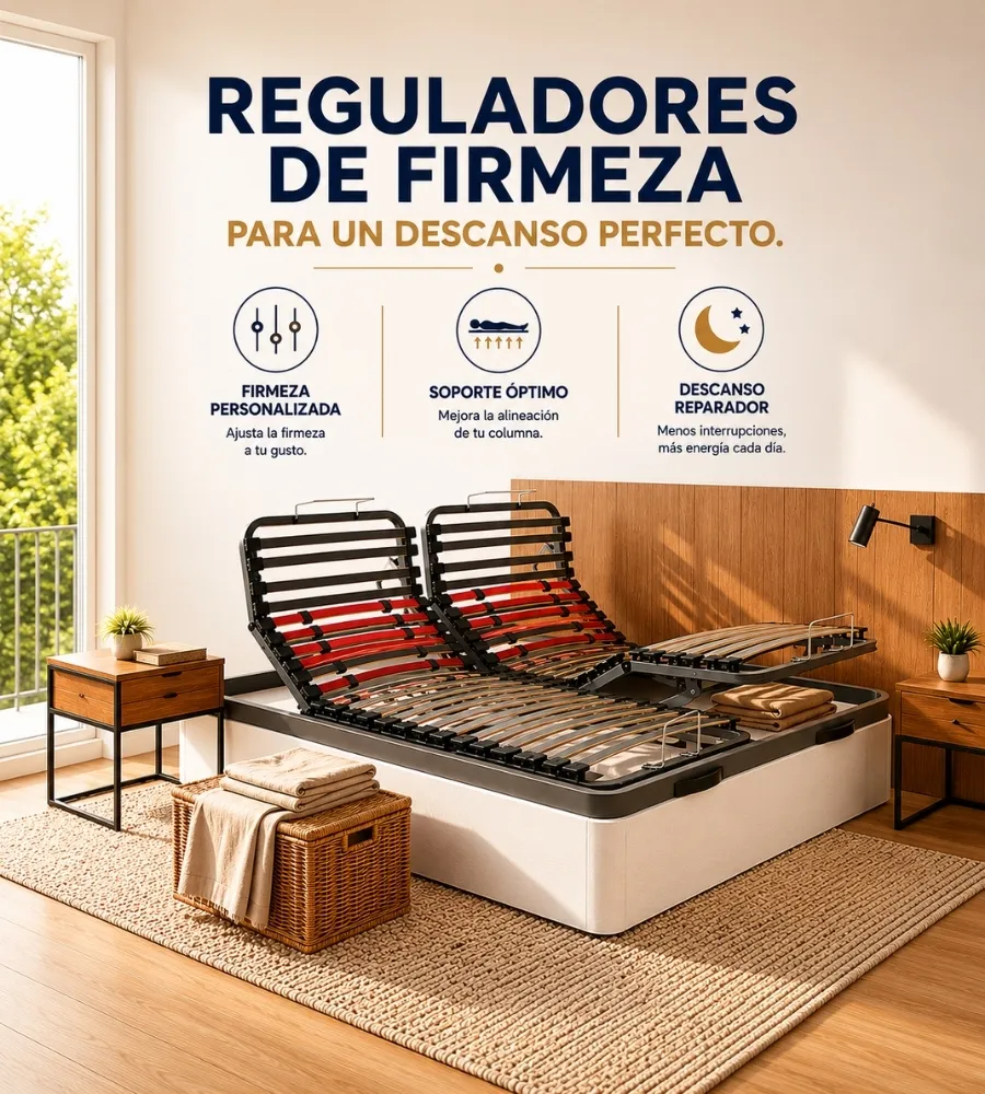 CANAPÉ ARTICULADO 2 CUERPOS — Para un descanso perfecto