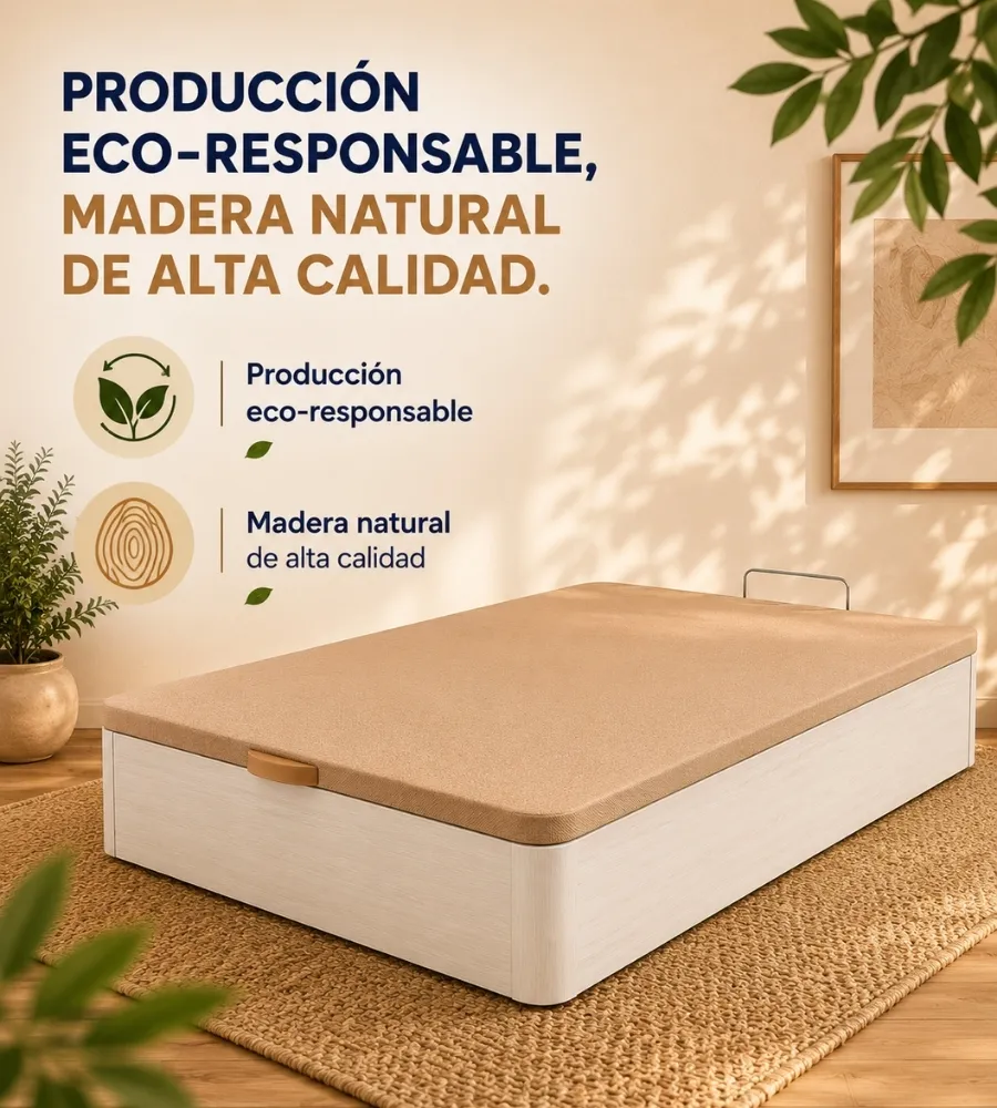 CANAPÉ MADERA 30 MM — Madera natural de alta calidad