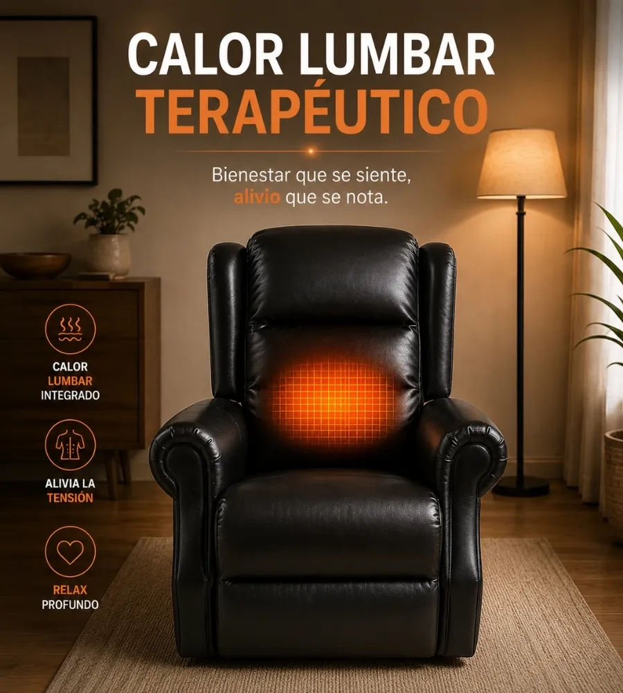 SILLÓN LUXURY SPEZZIAL — Bienestar que se siente, alivio que se nota